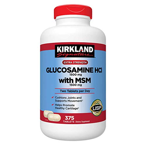 Kirkland Signature Glucosamine with MSM, 375 Tablets 3