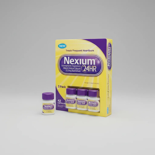 Nexium 24hr Esomeprazol 20 Mg Redactor De Acidez 42 Cápsulas 4
