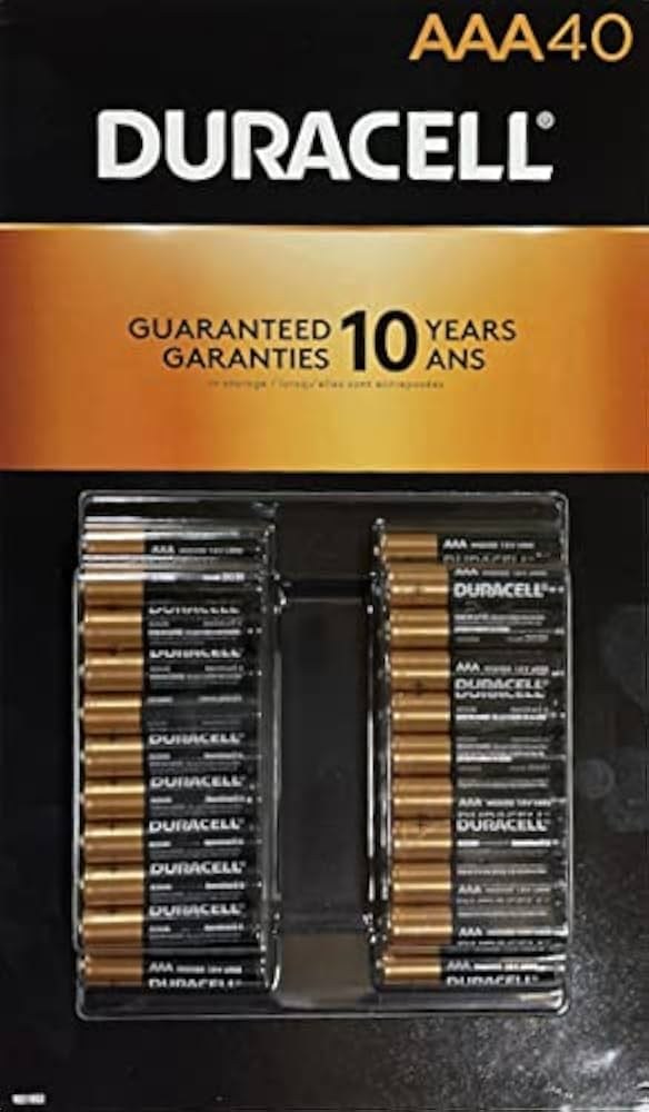 DURACELL AAA 40 Batteries