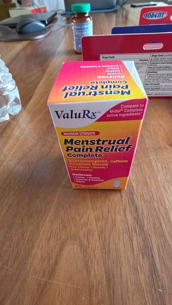 Valurx Menstrual Pain Relief Complete 15 Capletas 2