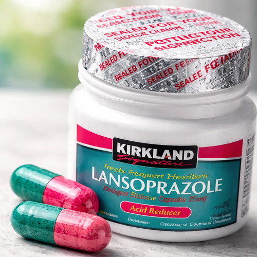 Kirkland Signature Lansoprazol 15 mg Reductor de Ácido 42 Cápsulas (Paquete de 3) 3