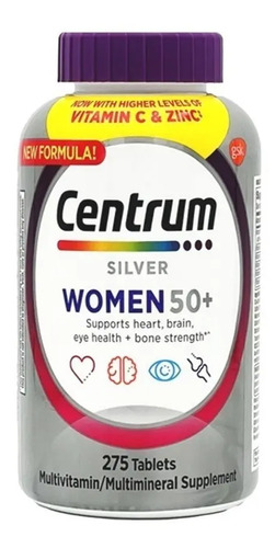 Centrum Silver Women 50+ Multivitamínico, 275 tabletas 2