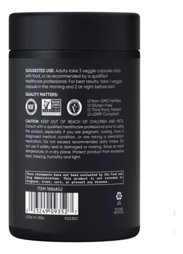 Magtein Magtein Magnesium L-Threonate 2000 mg, 135 Veggie Capsules 2