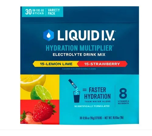 Liquid I.v. Mezcla de Bebida Electrol?tica Hydration Multiplier | Variedad, 0.56 Oz, 30 Unidades 2