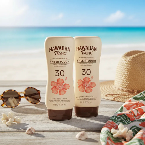 Protector Solar Hawaiian Tropic Sheer Touch Spf 30 Pack 2pz 3