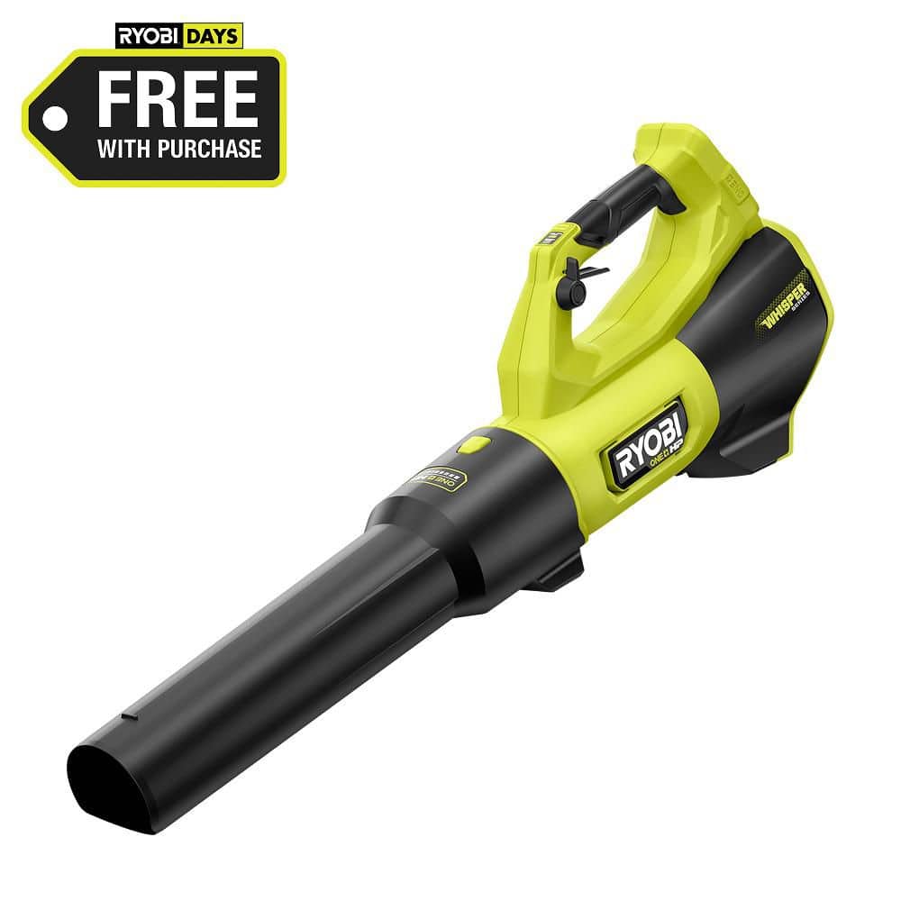 Ryobi 18v One Hp Brushless Whisper Series 510 Cfm Blower 4