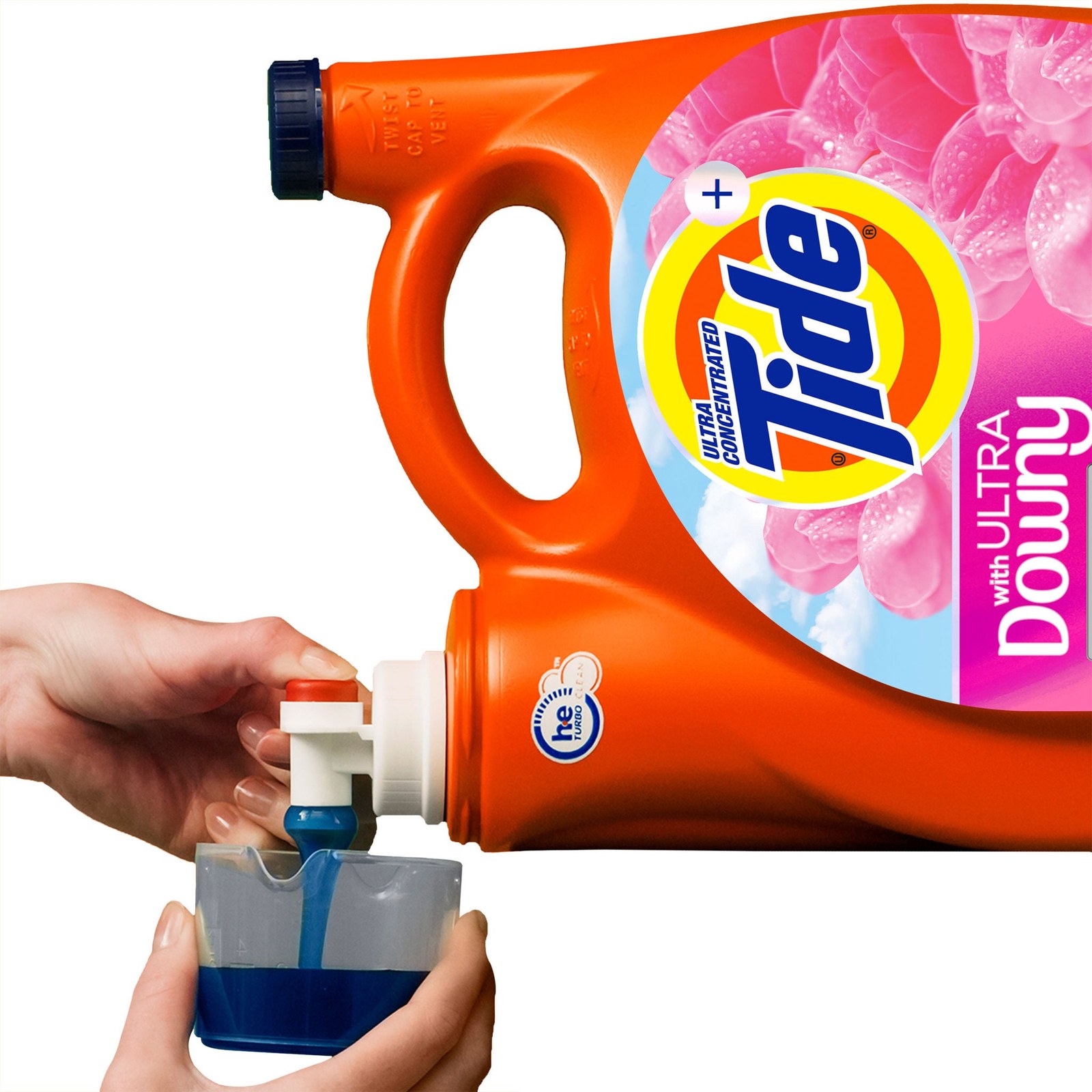 Tide Ultra Concentrated with Ultra Downy April Fresh | Ultra Concentrado, Aroma April Fresh, Con Suavizante, Fórmula Potente 4