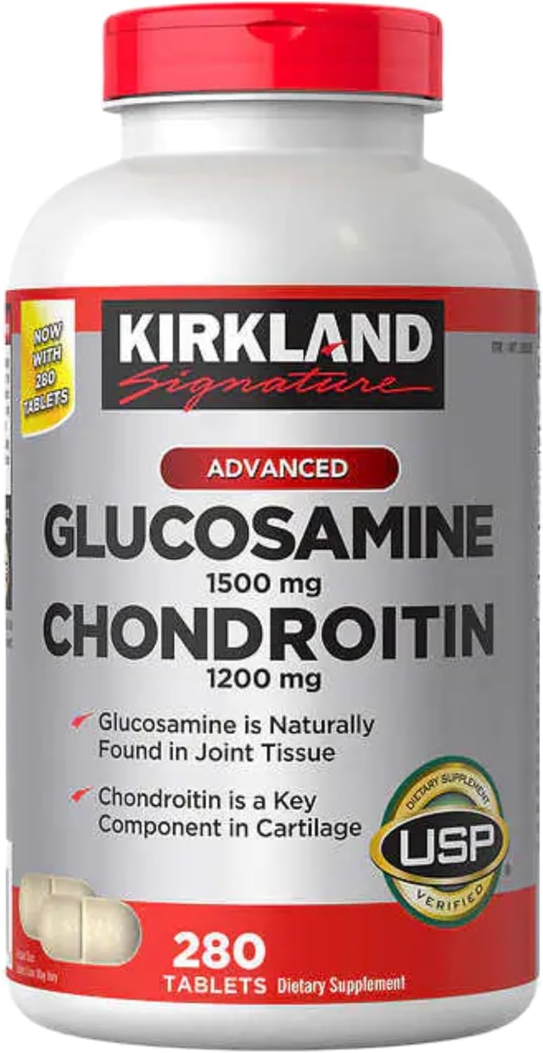 Kirkland Signature Glucosamine & Chondroitin 280 Tablets