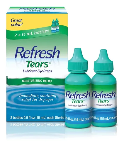 Refresh Lubricant Eye Drops 4-0.5oz bottles & 1-0.17oz bottles 4