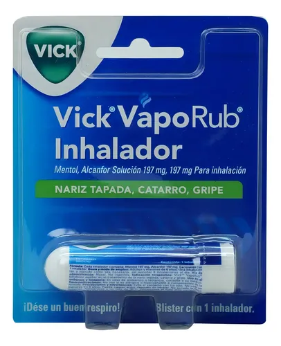 Vick Vaporub Inhalador Solución, 1 Tubo Inhalador 0,5 Ml 2