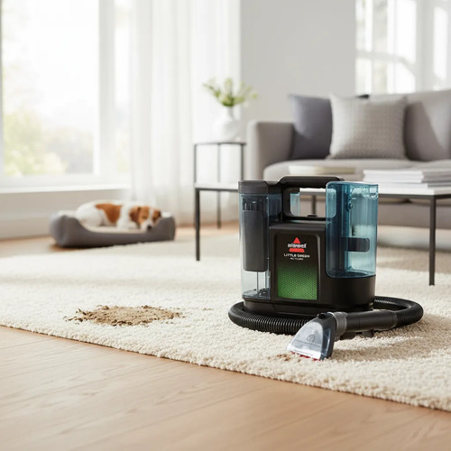 Aspiradora Tapiz Bissell Little Green Multiclean 3857p Negro 5