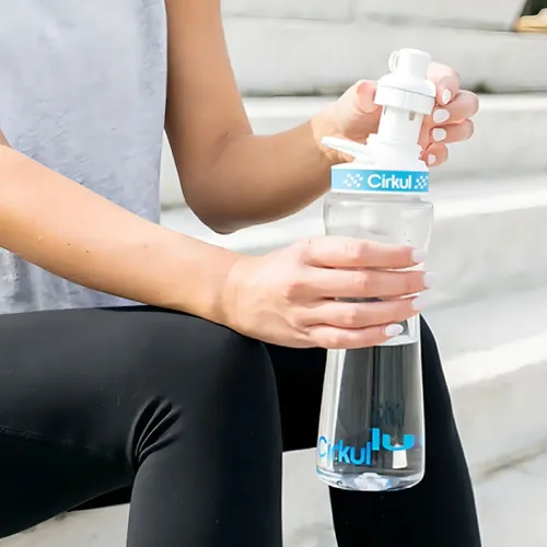 Bote Para Agua De 22oz, Cirkul Con 4 Cartuchos De Sabor 2