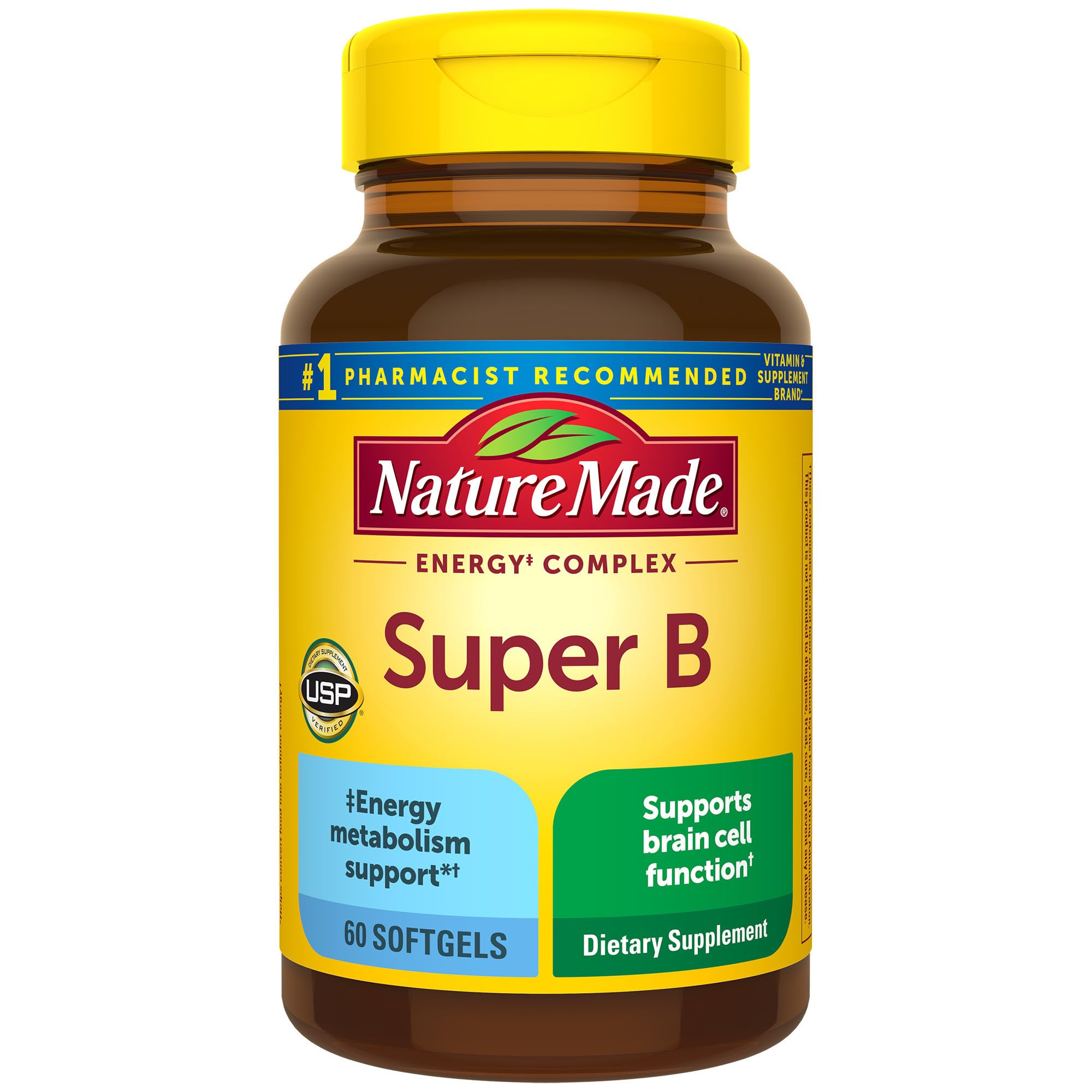 Nature Made Super B-Complex con Vitaminas, 460 tabletas