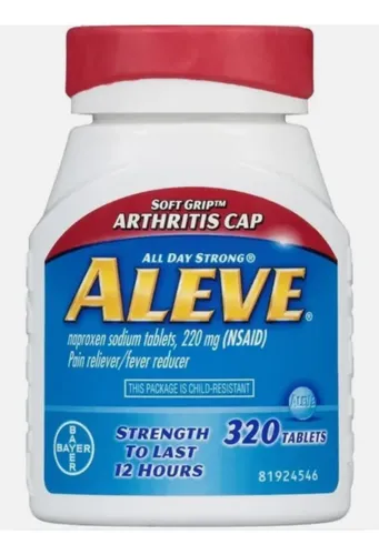 Aleve Arthritis Cap Naproxeno Sódico 220 mg 320 Tabletas