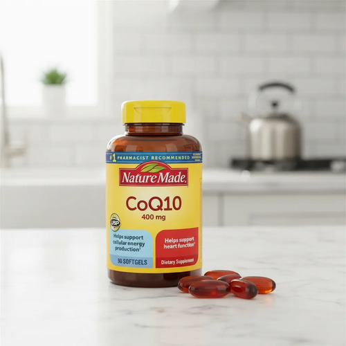 Coenzima Q10 Nature Made 400 Mg 90 Capsulas Blandas Sin Sabor 3