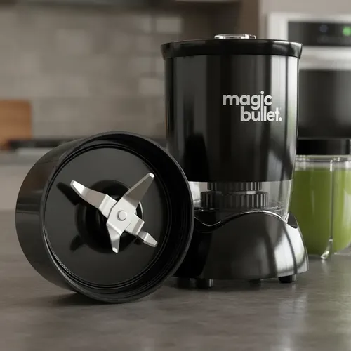 Licuadora Personal Magic Bullet Rmbr0404 250w 4 Piezas Negro 4
